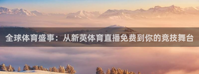 动感熊猫体育公园：全球体育盛事：从新英体育直播免费到你的竞技舞台