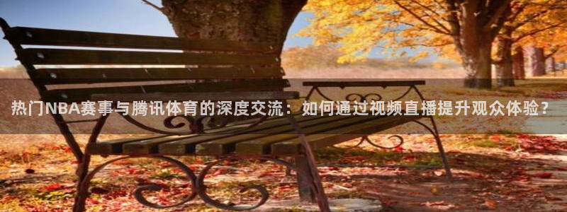 熊猫足球直播免费观看：热门NBA赛事与腾讯体育的深度交流：如何通过视频直播提升观众体验？